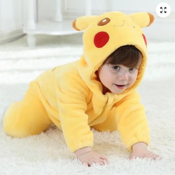 ‼️SOLD‼️Pikachu onesie costume - Picture 3 of 10